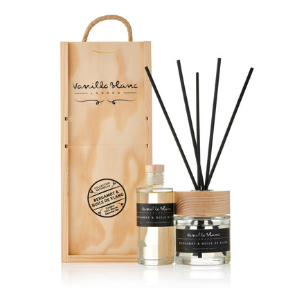 Bergamot & Huile de Ylang Diffuser Set with Refill
