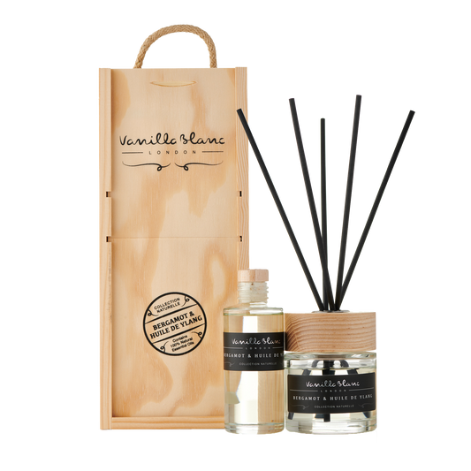 Bergamot & Huile de Ylang Diffuser Set with Refill