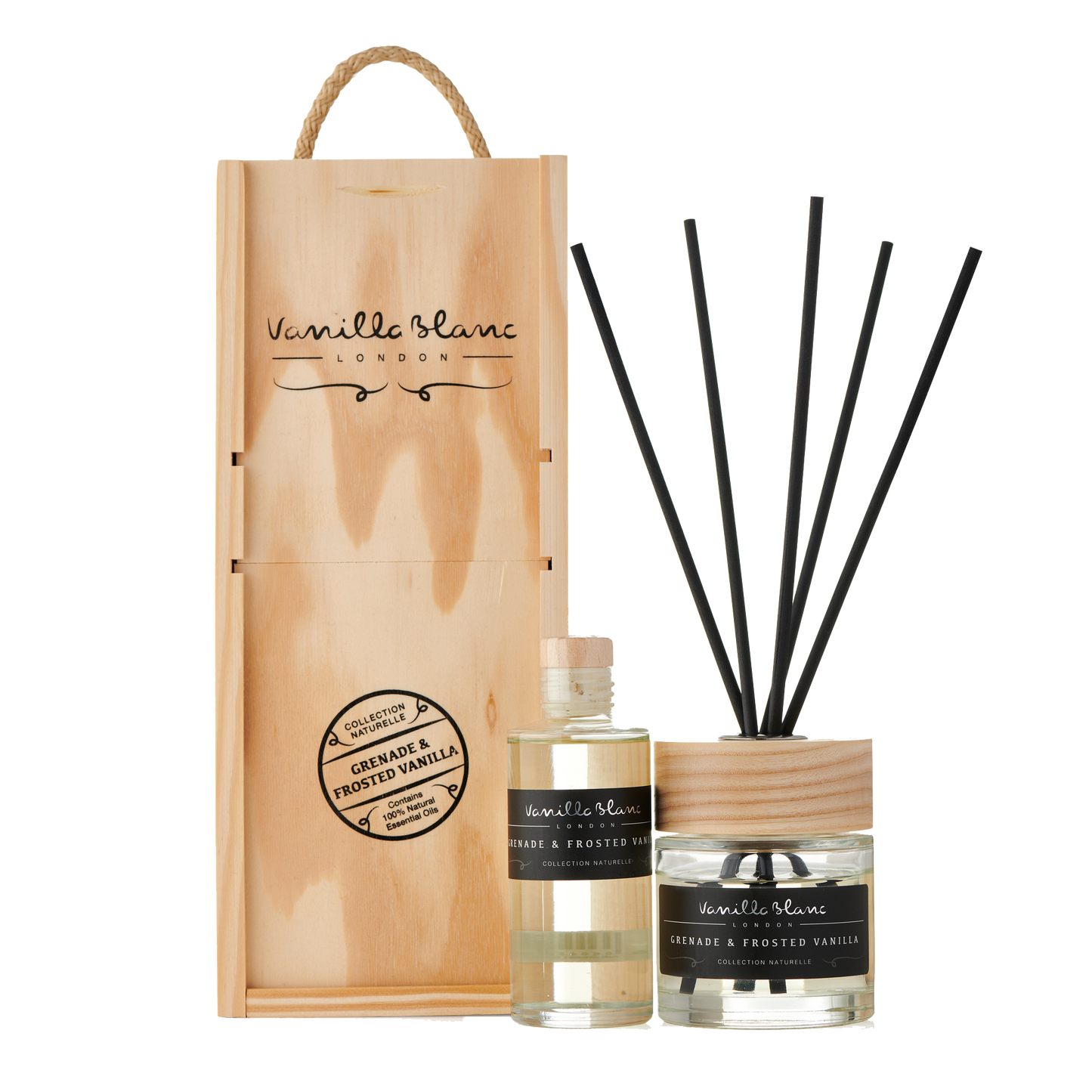 Grenade & Frosted Vanilla Diffuser Set With Refill