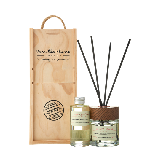 Diffuser & Refill Gift Set - Lemongrass & Eucalyptus Dives