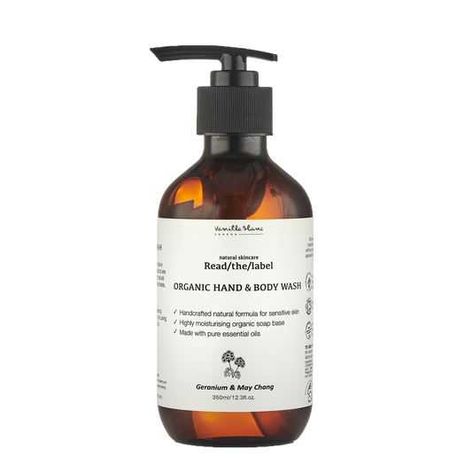 Organic Hand & Body Wash - Geranium & May Chang