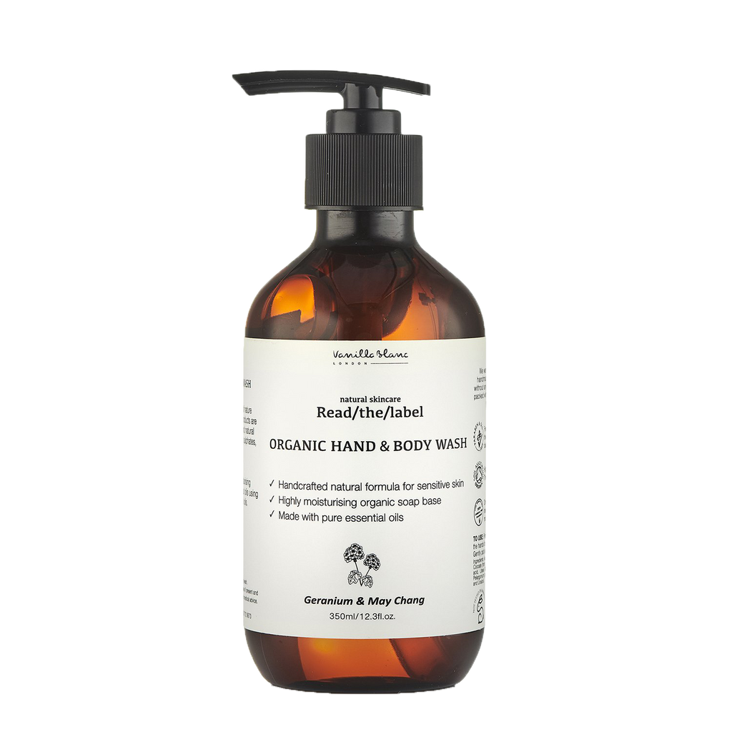 Organic Hand & Body Wash - Geranium & May Chang