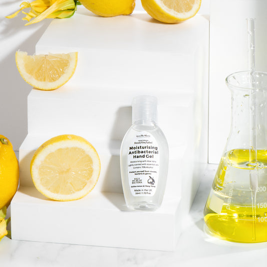 Natural Antibacterial Hand Gel - Sicilian lemon & Ylang Ylang