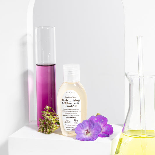 Natural Antibacterial Hand Gel - Geranium & May Chang